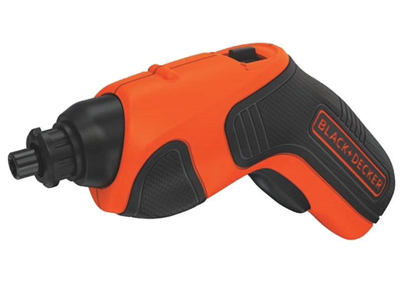 BLACK & DECKER Black+Decker BDCS20C Screwdriver, Battery Included, 4 V, 1.4 Ah, 1/4 in Chuck, Hex Chuck TOOLS BLACK & DECKER