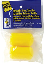 FOAMPRO Foampro 32R Painter Refill, 1/4 in Thick Nap, 2-1/2 in L, Foam Cover PAINT FOAMPRO
