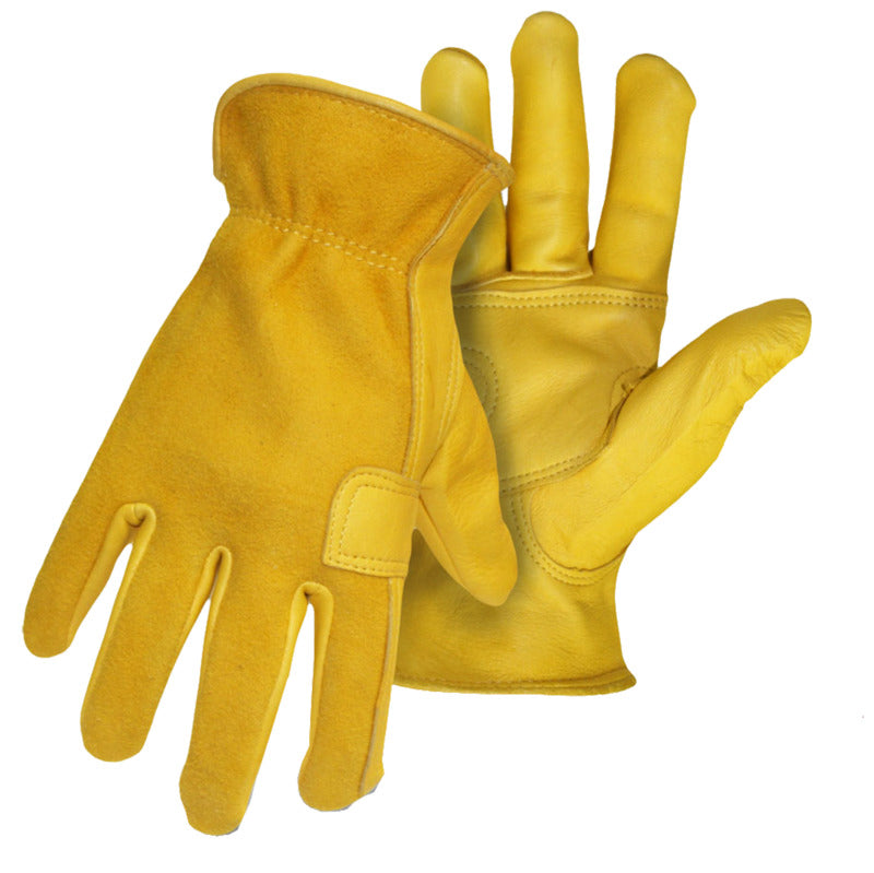 BOSS MFG Boss 4086S Gloves, S, Keystone Thumb, Deerskin Leather
