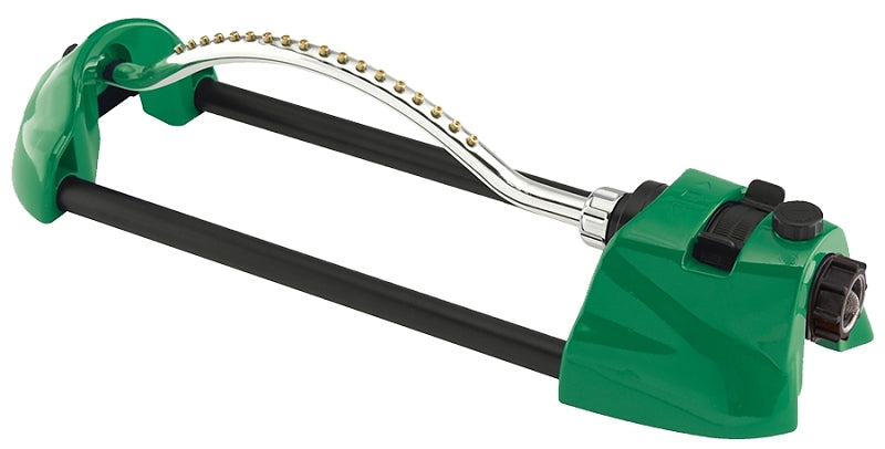 DRAMM Dramm 15004 Oscillating Sprinkler, Oscillating, Brass/Zinc