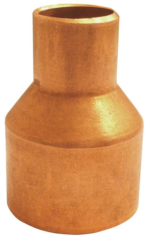 NIBCO INC. Nibco 600 Series W00800D Reducing Pipe Coupling, 1 x 1/2 in, Sweat, Copper, 700 psi Pressure PLUMBING, HEATING & VENTILATION NIBCO INC.