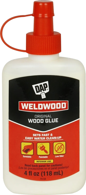 DAP DAP 7079800496 Multi-Purpose Glue, Yellow, 4 fl-oz, Bottle PAINT DAP