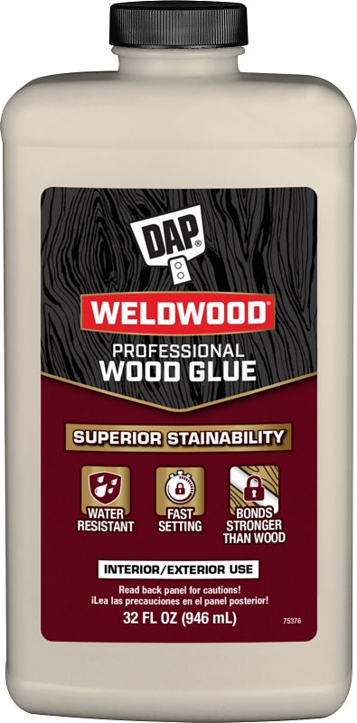 DAP DAP Professional Series 7079800482 Wood Glue, 32 oz PAINT DAP