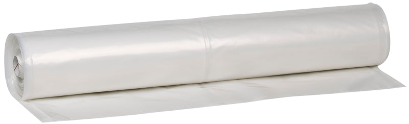 WARP'S Warp's 4CH20 Poly Film, 25 ft L, 20 ft W, 4 mil Thick, Clear