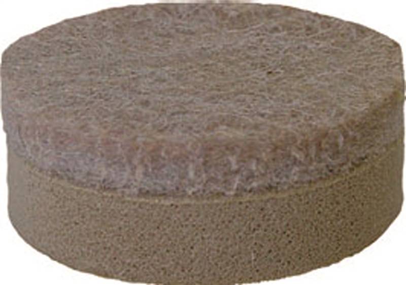 SHEPHERD Shepherd Hardware 9915 Furniture Pad, Felt Cloth, Beige, 1 in Dia, 3/8 in Thick, Round HARDWARE & FARM SUPPLIES SHEPHERD