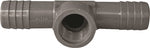 BOSHART INDUSTRIES Boshart UPVCFRT-101005 Combination Hose Reducing Tee, 1 x 1/2 in, Insert x Insert x FPT, PVC, Black PLUMBING, HEATING & VENTILATION BOSHART INDUSTRIES