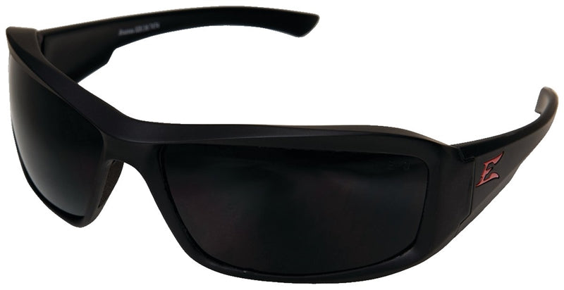 EDGE Edge XB136 Non-Polarized Safety Glasses, Unisex, Polycarbonate Lens, Full Frame, Nylon Frame, Matte Black Frame