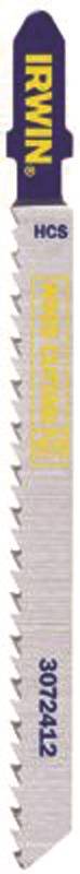 IRWIN Irwin 3072412 Jig Saw Blade, 4 in LMetal, Wood, 10 TPI, Carbon Steel TOOLS IRWIN