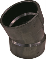 IPEX USA LLC-CANPLAS Canplas 102552BC Pipe Elbow, 2 in, Hub, 22.5 deg Angle, ABS, Black LAWN & GARDEN IPEX USA LLC-CANPLAS