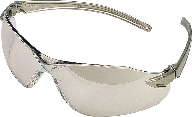 BOSS MFG MSA 10083087 Safety Glasses, Unisex, Anti-Fog Lens, Lightweight Frame, Champagne Gold Frame