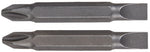 IRWIN Irwin 3535252C Screwdriver Bit, #2 to 10 Drive, Phillips, Slotted Drive, 1/4 in Shank, Hex Shank, 2-3/8 in L, Steel TOOLS IRWIN