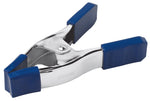 IRWIN Irwin 222702 Spring Clamp with Soft Grip Pad, 2 in Clamping, Steel, Blue/Silver