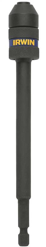 IRWIN Irwin 1869516 Drill Bit Extension, 1/4 in Shank, Hex Shank, 6 in L TOOLS IRWIN