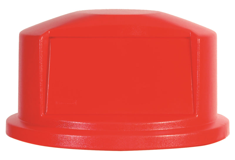 RUBBERMAID Rubbermaid FG264788RED Lid, Polyethylene, Red, For: 44 gal Containers