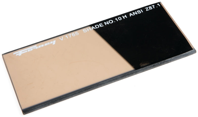 FORNEY Forney 57061 Welding Lens, 4-1/4 in L x 2 in W Dimensions, Gold Lens, Glass