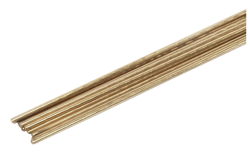 FORNEY Forney 48300 Gas Brazing Rod, 3/32 in Dia, 18 in L, Brass TOOLS FORNEY