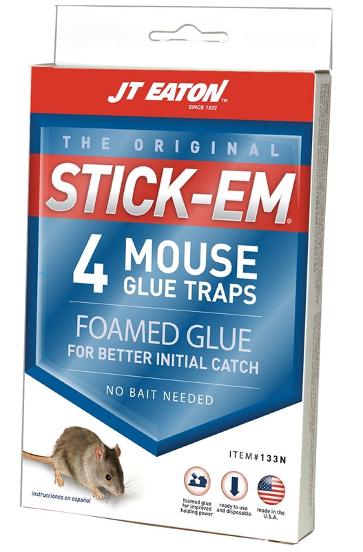 J.T. EATON J.T. Eaton 133N Glue Trap, 3-1/4 in W, 4-1/2 in H LAWN & GARDEN J.T. EATON