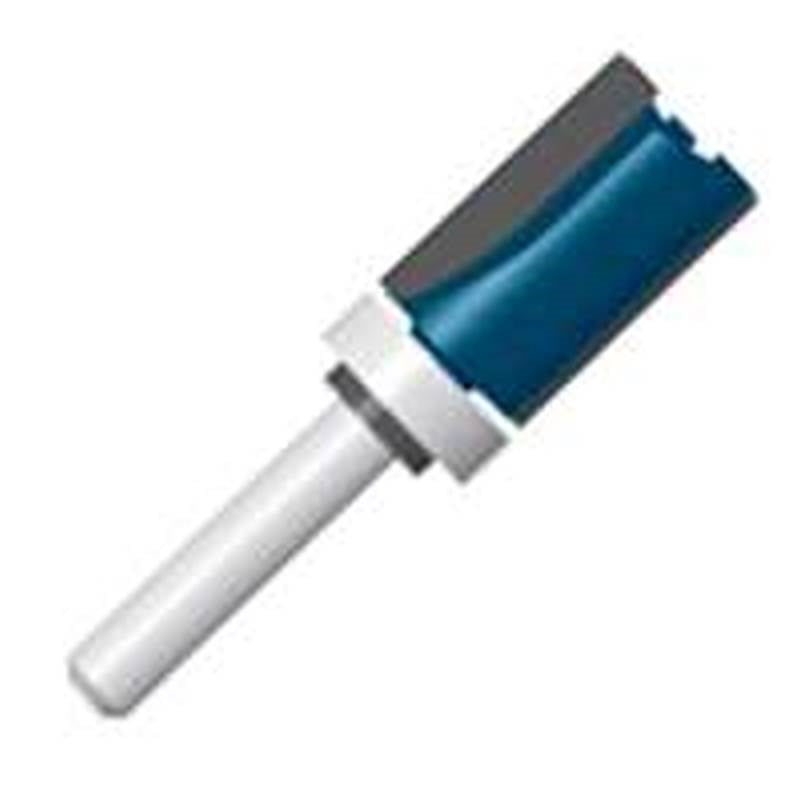 BOSCH Bosch 85680MC Router Bit, 1/2 in Dia Cutter, 2-1/2 in OAL, 1/4 in Dia Shank, 2-Cutter, Steel TOOLS BOSCH
