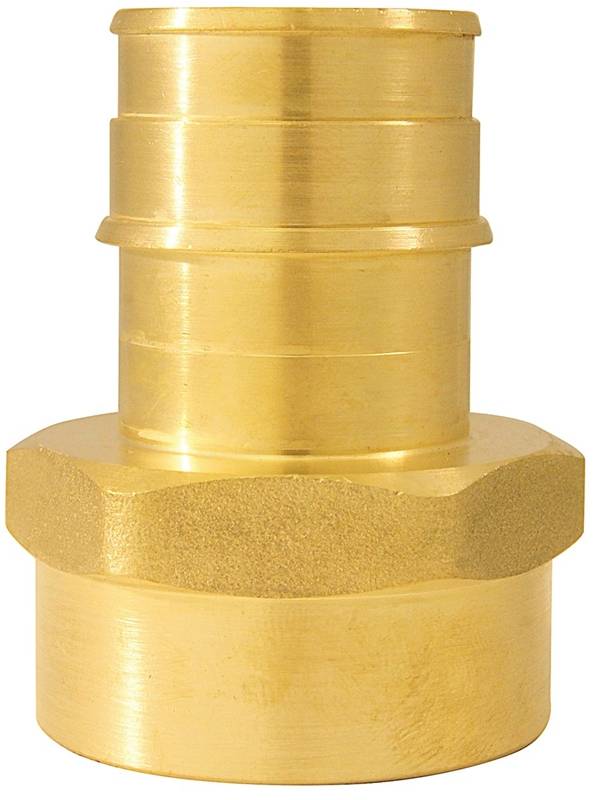 APOLLO Apollo ExpansionPEX Series EPXFA1 Pipe Adapter, 1 in, Barb x FPT, Brass, 200 psi Pressure