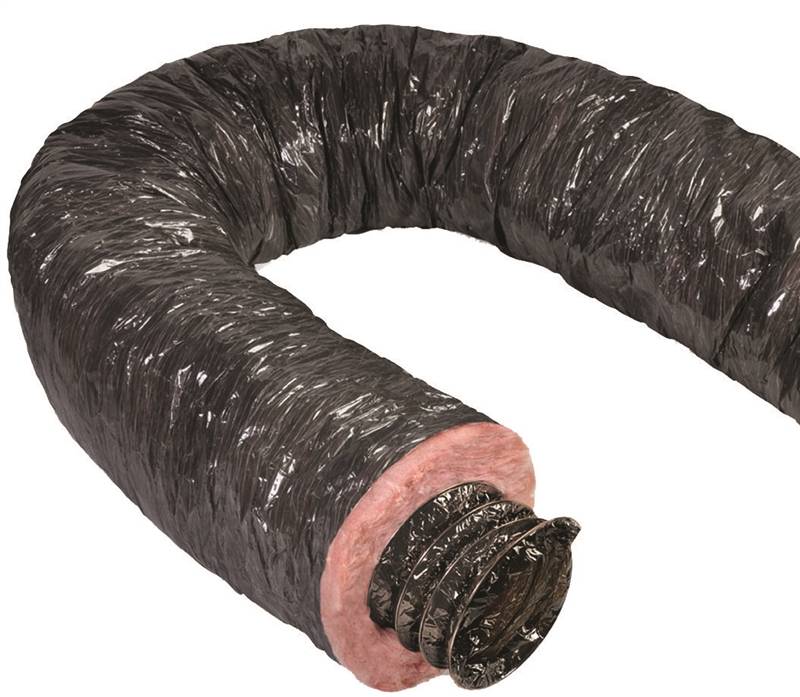 MASTER FLOW Master Flow MIF12X300 Mobile Home Insulated Flexible Duct, 12 in, 25 ft L, Polyethylene AUTOMOTIVE MASTER FLOW