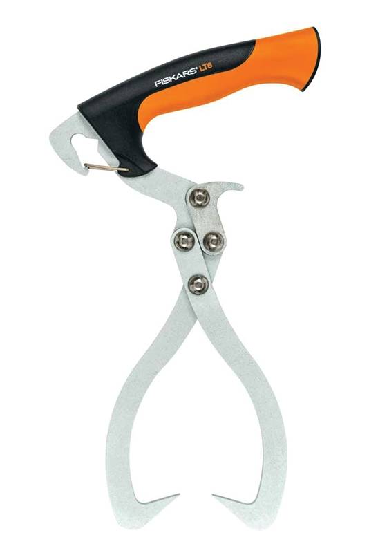 FISKARS Fiskars 360310-1001 Log Tong, 9 to 12 in Opening, Sharp Tip, Steel Tip LAWN & GARDEN FISKARS