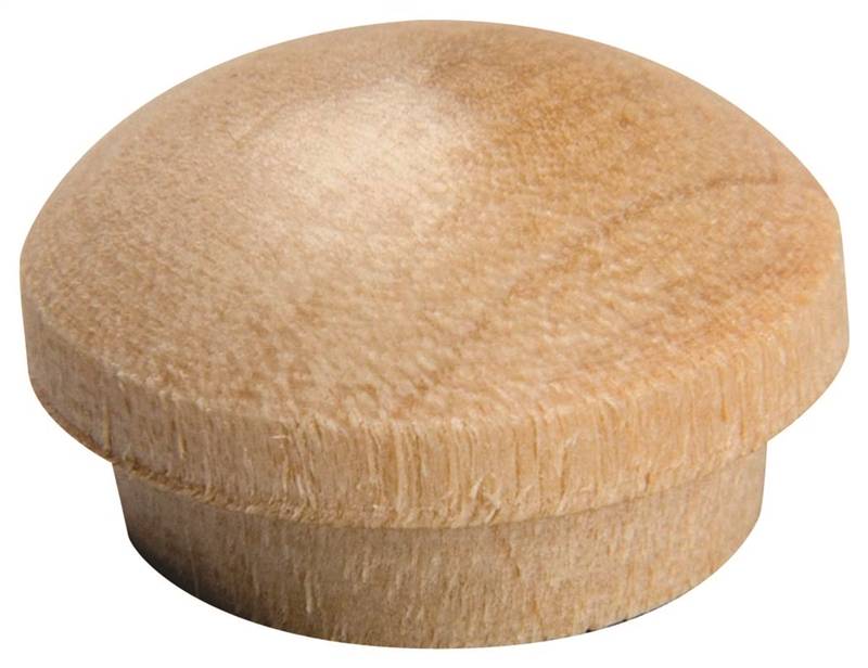 WADDELL Waddell 8400.38 DP OAK Screw Hole Button, 3/8 in Head, Oak Wood APPLIANCES & ELECTRONICS WADDELL