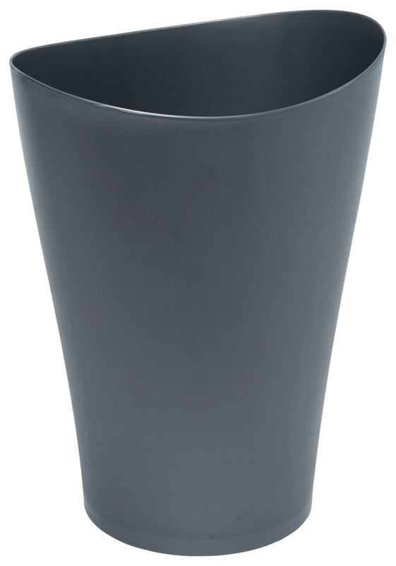 RUBBERMAID Rubbermaid 2116757 Waste Basket, 9 qt Capacity, Plastic, Blue, 13 in H HOUSEWARES RUBBERMAID