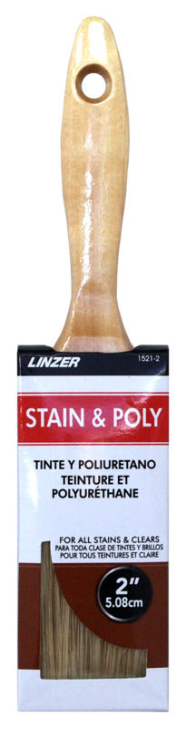 LINZER Linzer HD 1521-0200 Paint Brush, Stain Brush PAINT LINZER