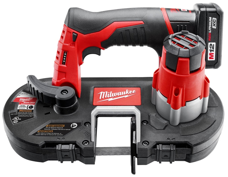 MILWAUKEE Milwaukee 2429-21XC Band Saw Kit, Battery Included, 12 V Battery, 1.4 Ah, 27 in L Blade, 1/2 in W Blade