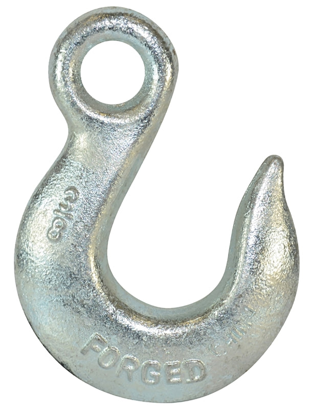 BARON Baron 329-3/8 Eye Slip Hook, 3/8 in, 5400 lb Working Load, 43 Grade, Carbon Steel, Zinc HARDWARE & FARM SUPPLIES BARON