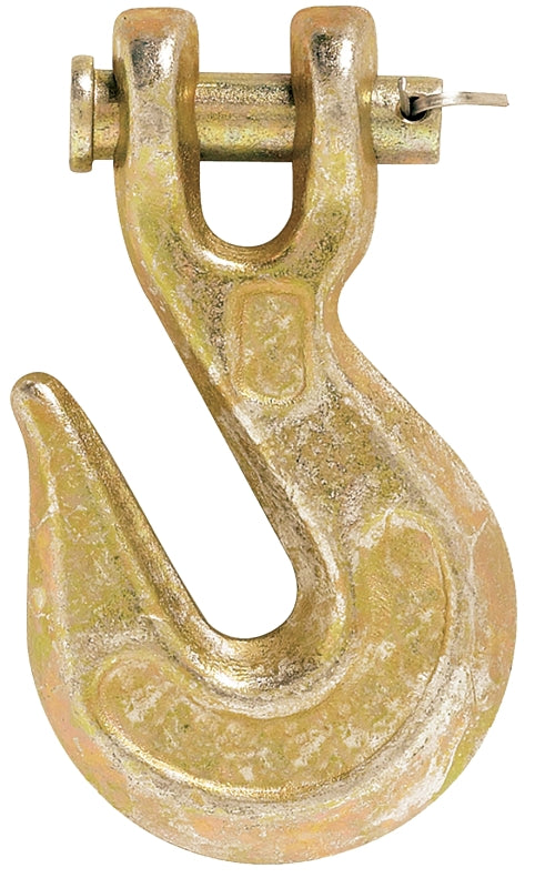 BARON MFG Baron 330-1/4-7 Clevis Grab Hook, 1/4 in, 2600 lb Working Load, 70 Grade, Steel, Electro-Galvanized HARDWARE & FARM SUPPLIES BARON MFG