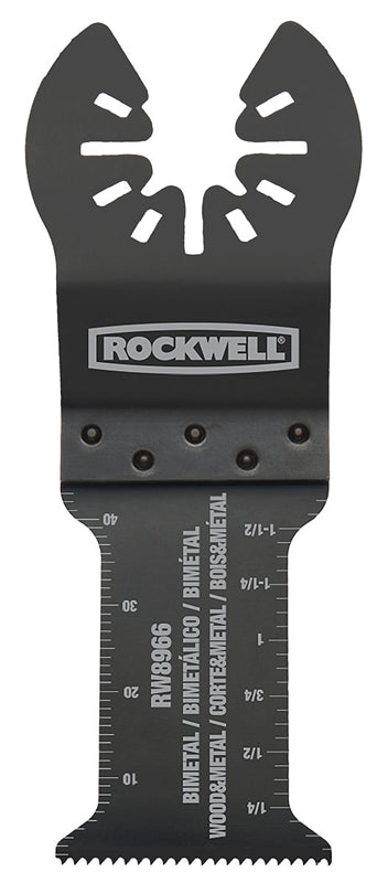 ROCKWELL Rockwell RW8966 Oscillating Saw Blade, Bi-Metal, 1-3/16 in W TOOLS ROCKWELL