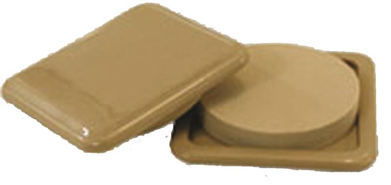 SHEPHERD Shepherd Hardware 9336 Mover Pad, Polyethylene, Almond HARDWARE & FARM SUPPLIES SHEPHERD