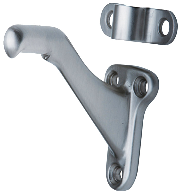 SCHLAGE BUILDERS HARDWARE Schlage SPS059B619 Handrail Bracket, Brass, Satin Nickel HARDWARE & FARM SUPPLIES SCHLAGE BUILDERS HARDWARE