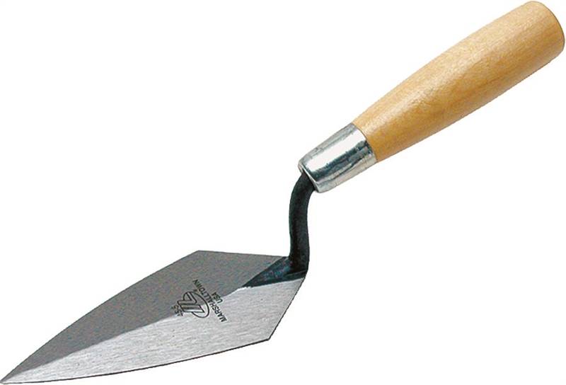 MARSHALLTOWN Marshalltown 45 7 Pointing Trowel, 7 in L Blade, 3 in W Blade, HCS Blade, DuraSoft Handle, Hardwood Handle TOOLS MARSHALLTOWN