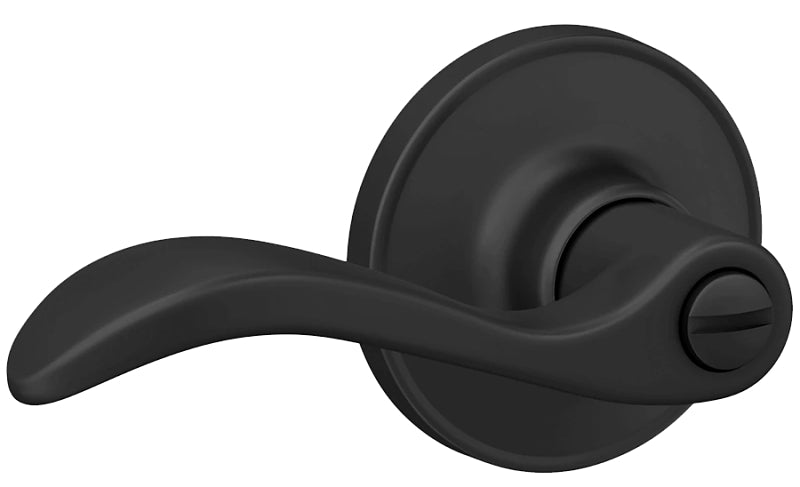 DEXTER BY SCHLAGE Schlage J Series J40 SEV 622 Privacy Lever, Mechanical Lock, Matte Black, Metal, Residential, 3 Grade, 1/BX HARDWARE & FARM SUPPLIES DEXTER BY SCHLAGE