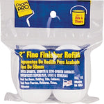 FOAMPRO Foampro 163 Roller Refill, 3/8 in Thick Nap, 2 in L, Foam Cover