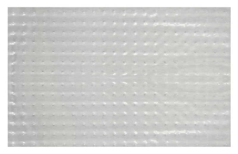 MULTY INDUSTRIES Multy Home 5310224EA Runner, 100 ft L, 27 in W, Solid Pattern, Vinyl Rug, Clear HOUSEWARES MULTY INDUSTRIES