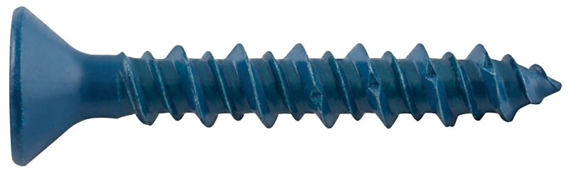 DEWALT DEWALT UltraCon+ Series DFM12740 Concrete Screw Anchor, 3/16 in Dia, 1-1/4 in L, Carbon Steel, Zinc Stalgard HARDWARE & FARM SUPPLIES DEWALT