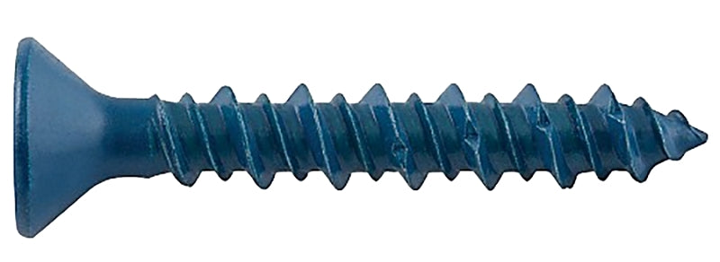 DEWALT DEWALT UltraCon+ Series DFM12744 Concrete Screw Anchor, 3/16 in Dia, 2-1/4 in L, Carbon Steel, Zinc Stalgard HARDWARE & FARM SUPPLIES DEWALT