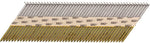 SENCO Senco GE24APBX Collated Nail, 2-3/8 in L, Steel, Bright Basic, Offset Full Round Head, Ring Shank