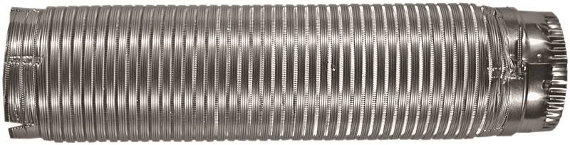 BUILDER'S BEST Builder's Best E-Z-Fasten 010150 Flexible Dryer Vent Pipe Male Snap-Lock, 5 ft L, Aluminum PLUMBING, HEATING & VENTILATION BUILDER'S BEST