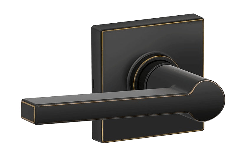DEXTER BY SCHLAGE Schlage J Series J10 SOL 716 COL Passage Lever, Mechanical Lock, Aged Bronze, Metal, Residential, 3 Grade HARDWARE & FARM SUPPLIES DEXTER BY SCHLAGE