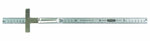 GENERAL General 301/1 Precision Measuring Ruler, SAE Graduation, Stainless Steel, Black, 1/4 in W