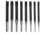 GENERAL General SPC75 Pin Punch Set, 8-Piece, Steel, Gray