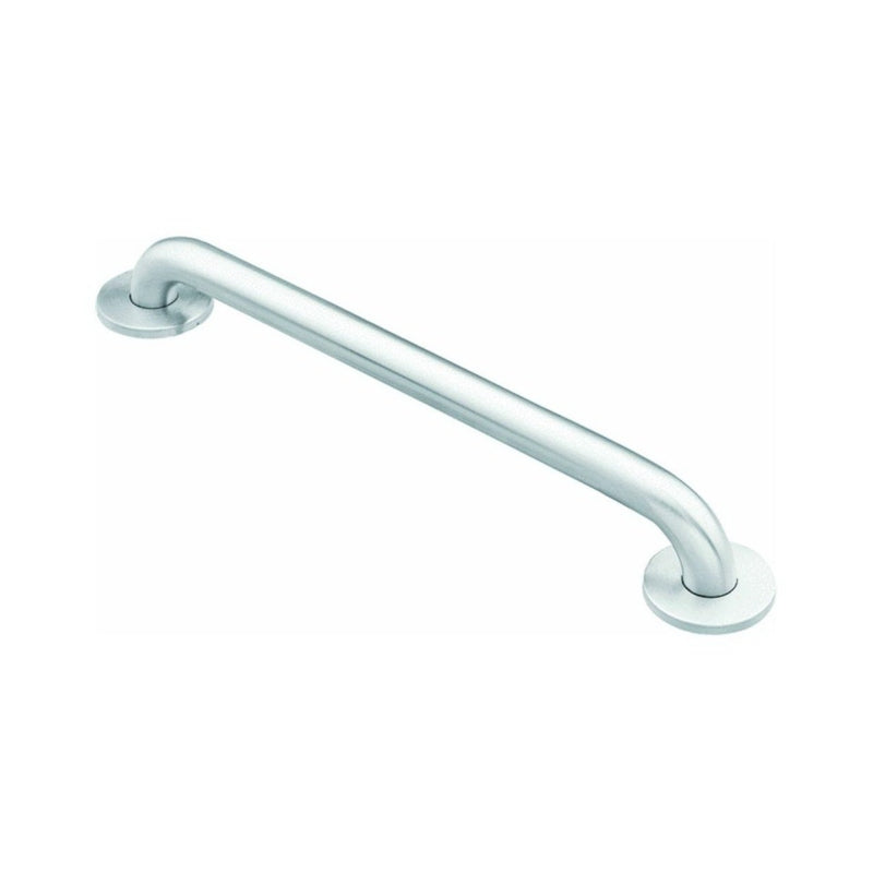 MOEN Moen 8718 Grab Bar, 18 in L Bar, 500 lb, Stainless Steel, Screw Mounting