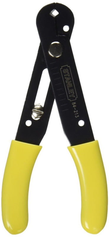 STANLEY STANLEY 84-213 Wire Stripper, 10 to 26 AWG Wire, 10 to 26 AWG Stripping, 5-1/8 in OAL, Comfort-Grip Handle ELECTRICAL STANLEY