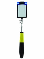 GENERAL General 80560 Inspection Mirror, Rectangular Mirror, 2 x 3 in Mirror, Glass Mirror, 33 in OAL ELECTRICAL GENERAL