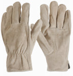 BIG TIME PRODUCTS LLC Suede Leather Work Gloves, Men's XL