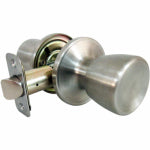 TAIWAN FU HSING INDUSTRIAL CO Medium Tulip-Style Knob Passage Lockset, Stainless Steel HARDWARE & FARM SUPPLIES TAIWAN FU HSING INDUSTRIAL CO